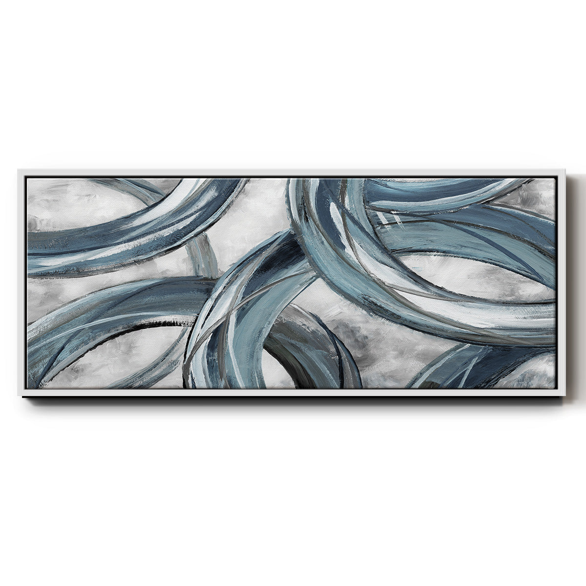 Ring Around - Floater Framed Canvas Print