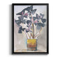 Oxalis in Vase II - Modern Framed Canvas Print