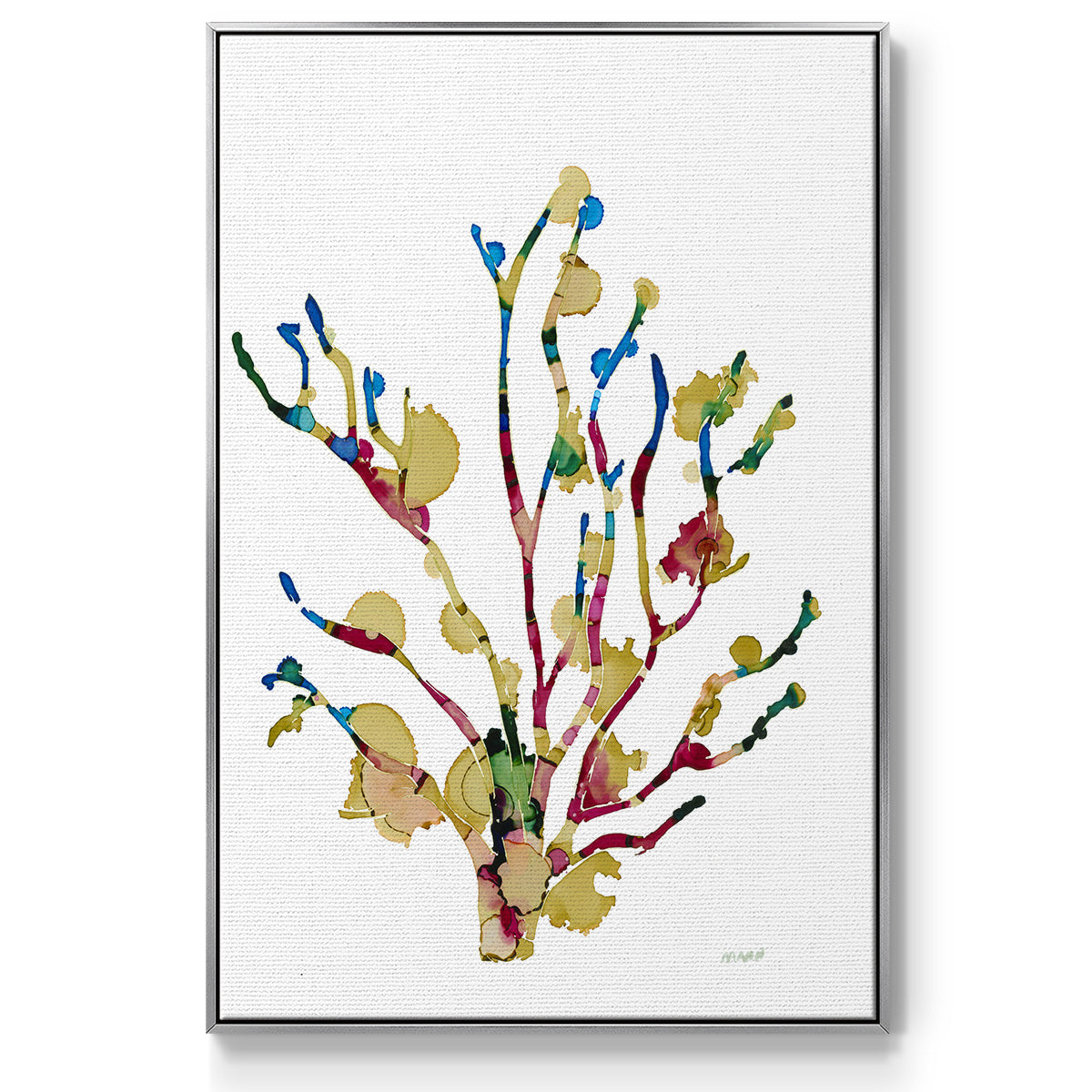 Sea Coral III Framed Premium Gallery Wrapped Canvas - Ready to Hang