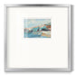 Turquoise Cliff Wall II - Double Matboard Framed Print