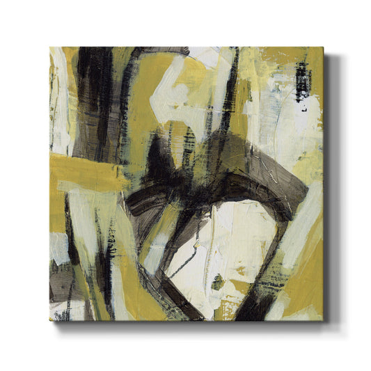 Citron Rhythm I - Canvas Art Print