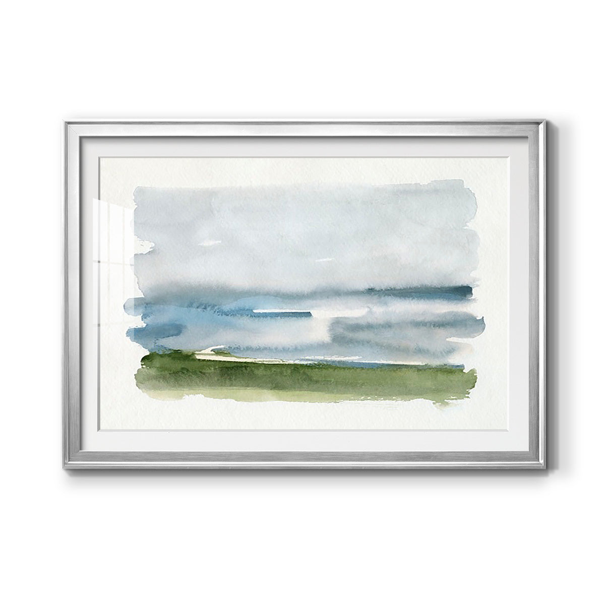 Coastline Splash II Premium Framed Print - Ready to Hang