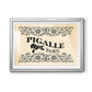 Antique French Label III - Modern Framed Art Print