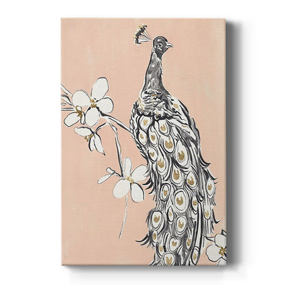 Peacock in Gold I -