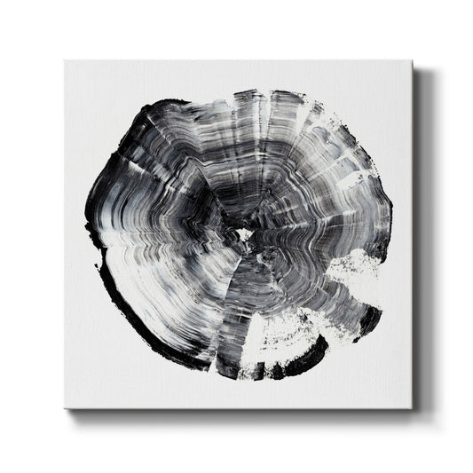 Tree Ring Abstract I-Premium Gallery Wrapped Canvas - Ready to Hang