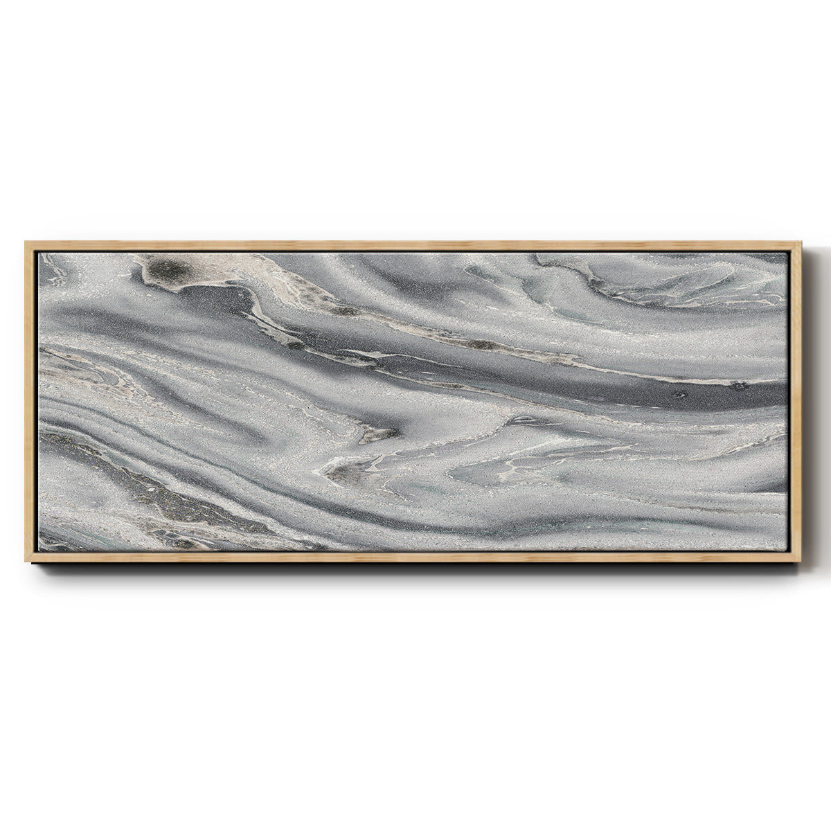 Amalfi - Floater Framed Canvas Print