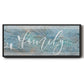 Family First - Floater Framed Canvas Print