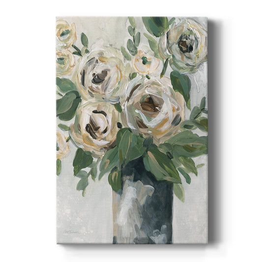 Floral Depth - Canvas Art Print