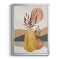 Adobe Moon I - Modern Framed Canvas Print