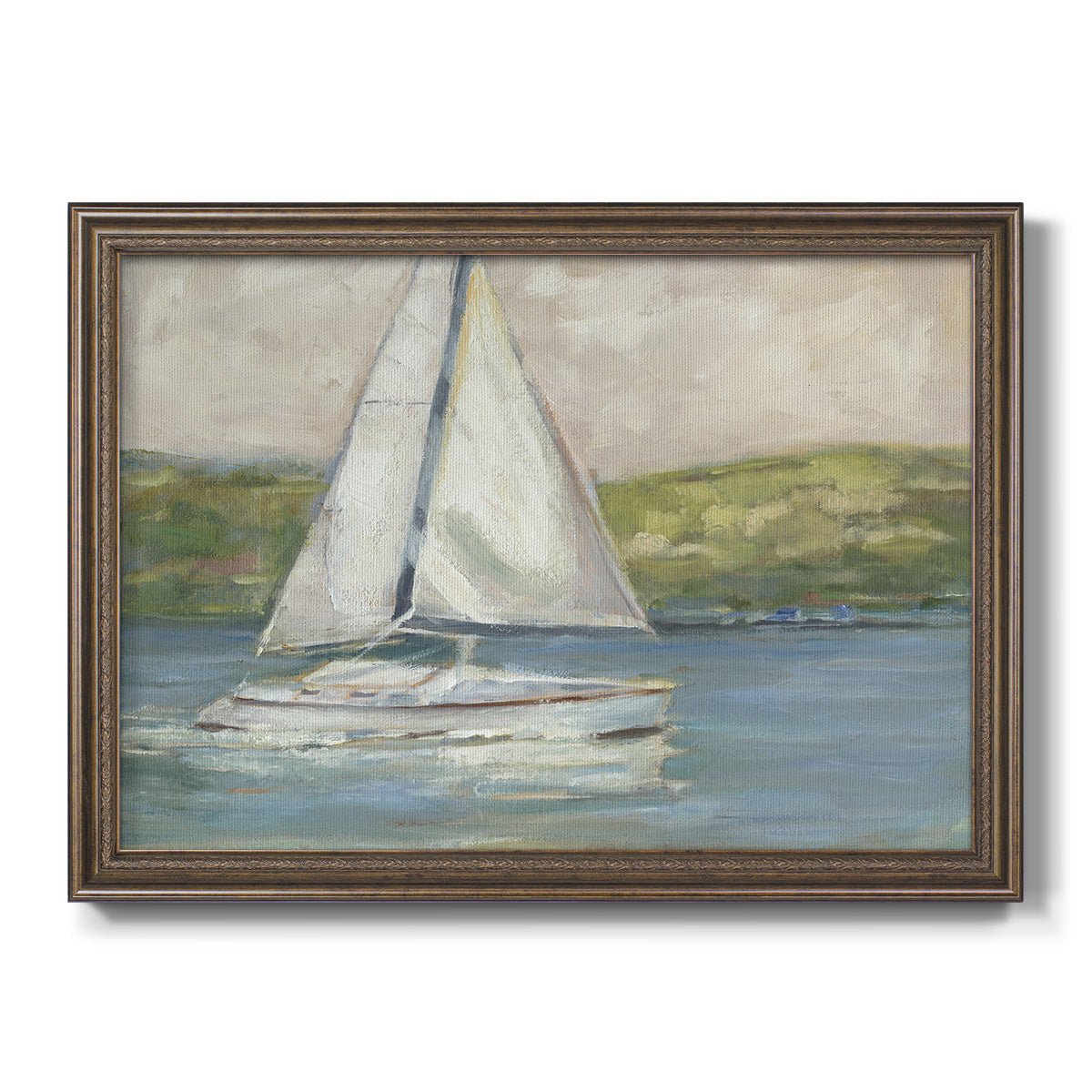 Off the Coast I Premium Framed Canvas- Ready to Hang