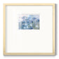 Dandelion and Agapanthus - Double Matboard Framed Print