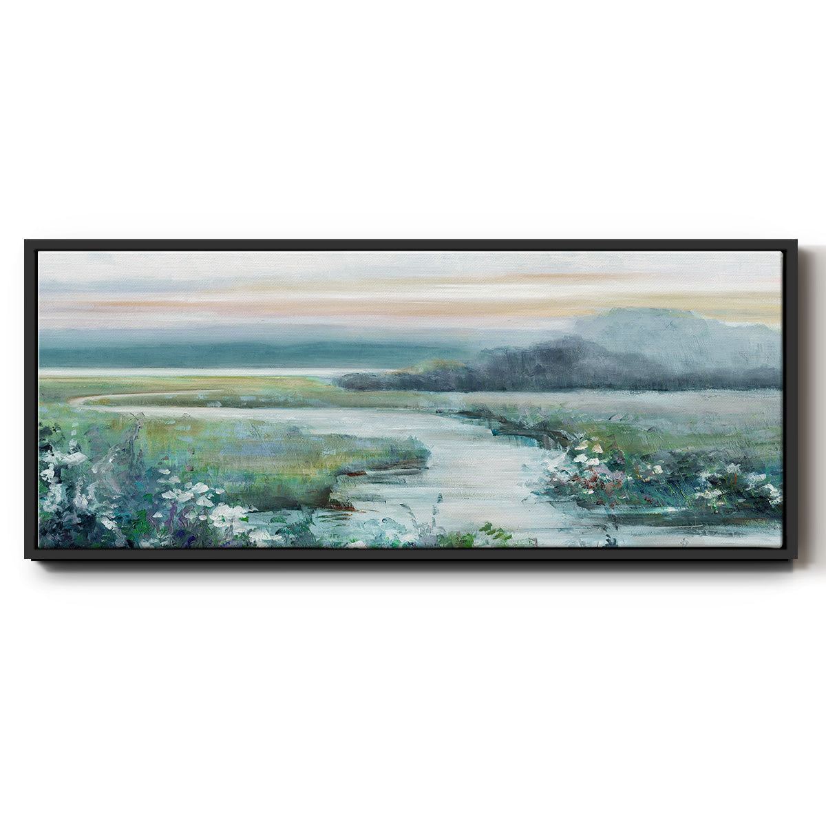 Eternity in Twilight - Floater Framed Canvas Print