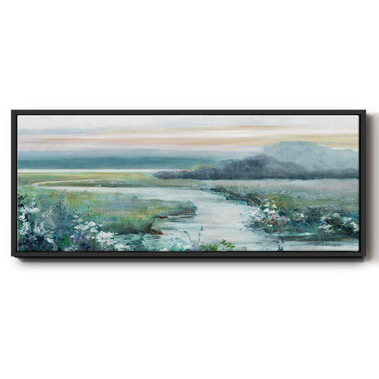 Eternity in Twilight - Floater Framed Canvas Print