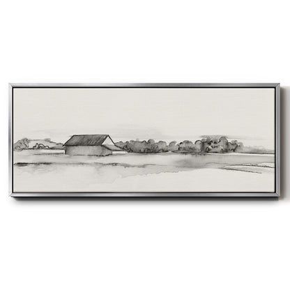 Wyeth Barn I - Floater Framed Canvas Print