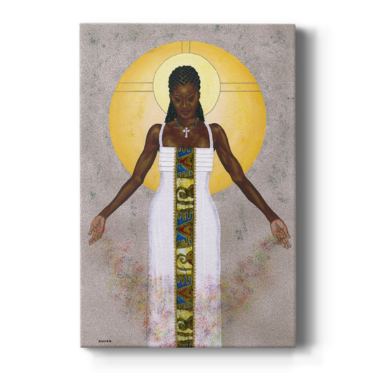 Her Peace Premium Gallery Wrapped Canvas - Ready to Hang