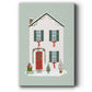 Festive Front Door III - Gallery Wrapped Canvas