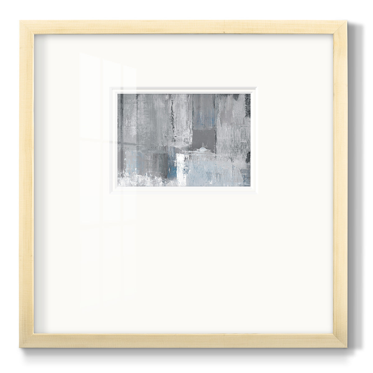 Tranquil Blues Premium Framed Print Double Matboard