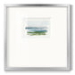 Coastline Splash III - Double Matboard Framed Print