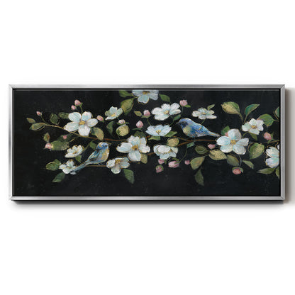 Evening Duet - Floater Framed Canvas Print