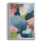 Soft Indigo Atmosphere I - Modern Framed Canvas Print