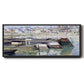 The Seine at Asnieres, 1873 - Floater Framed Canvas Print