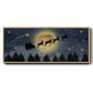 Celestial Christmas Collection D - Floater Framed Canvas Print