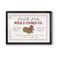 Milk and Cookie Co Premium Framed Print - Ready to Hang