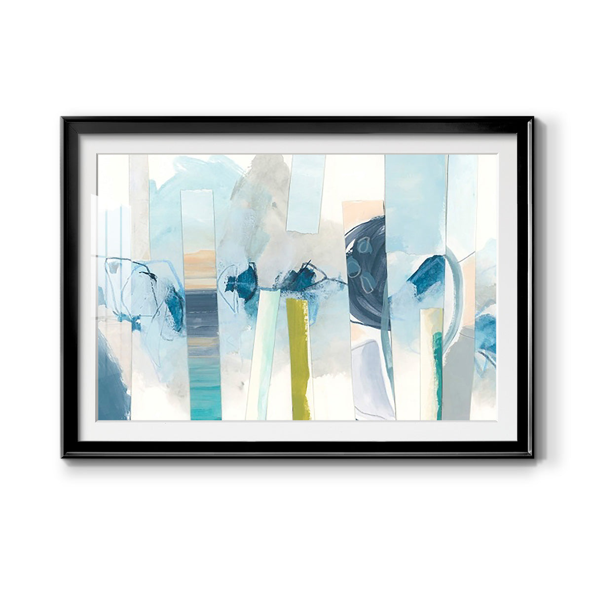 Liquid Strata I - Modern Framed Art Print