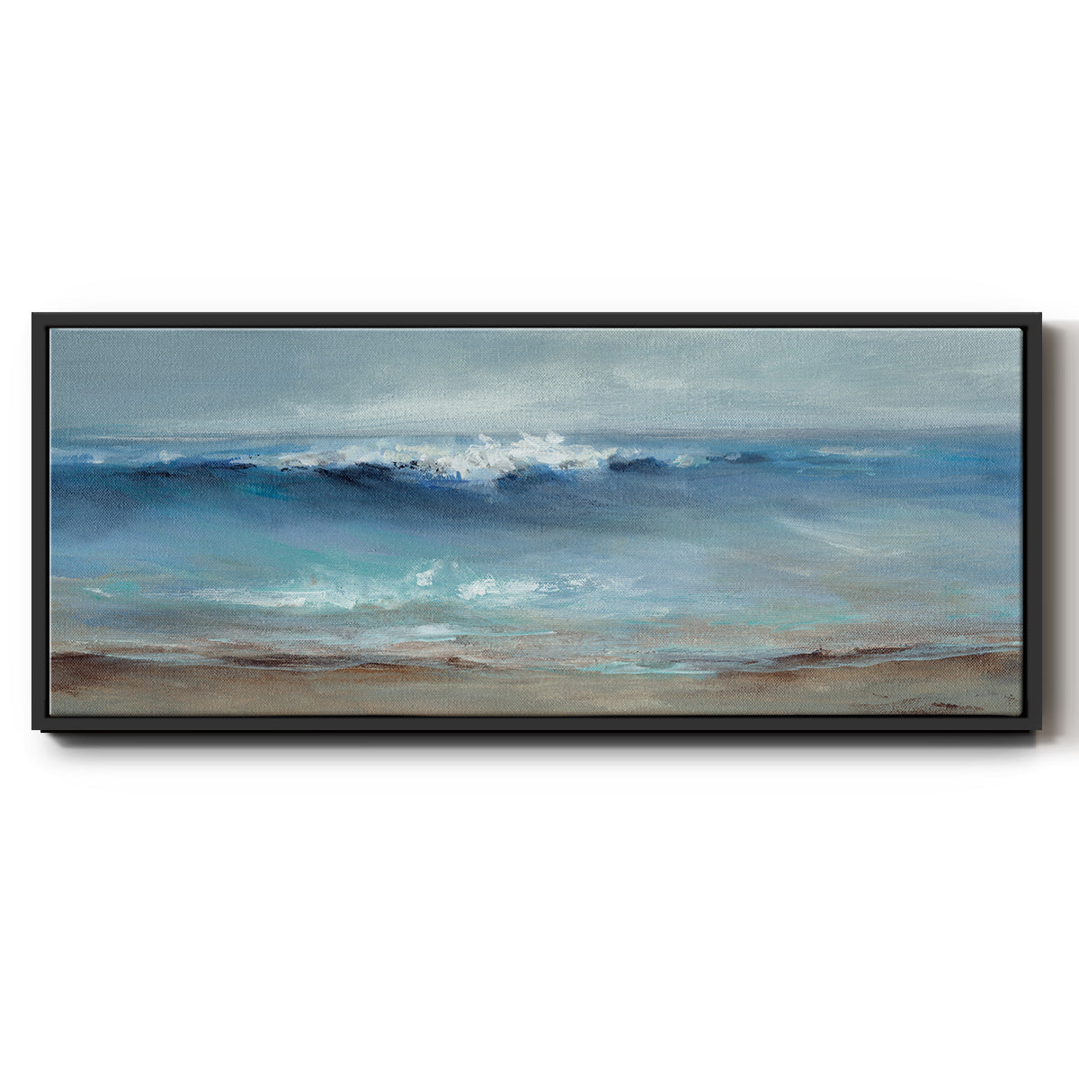 Northeast Wind - Floater Framed Canvas Print