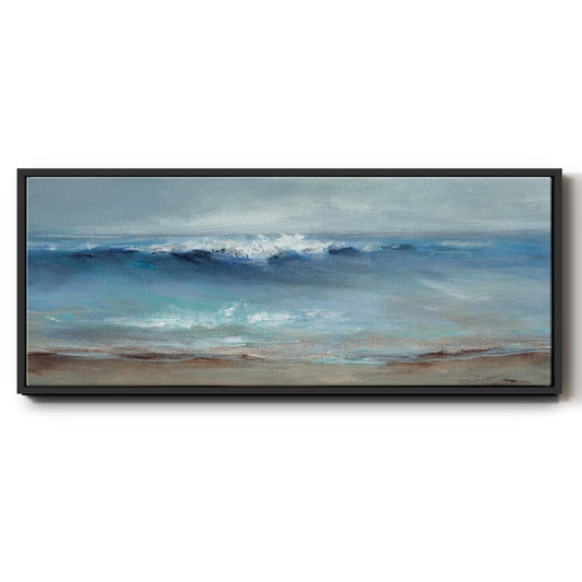 Northeast Wind - Floater Framed Canvas Print