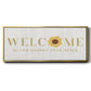 Welcome Happily Ever After - Floater Framed Canvas Print