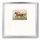 Vintage Equestrian I - Double Matboard Framed Print