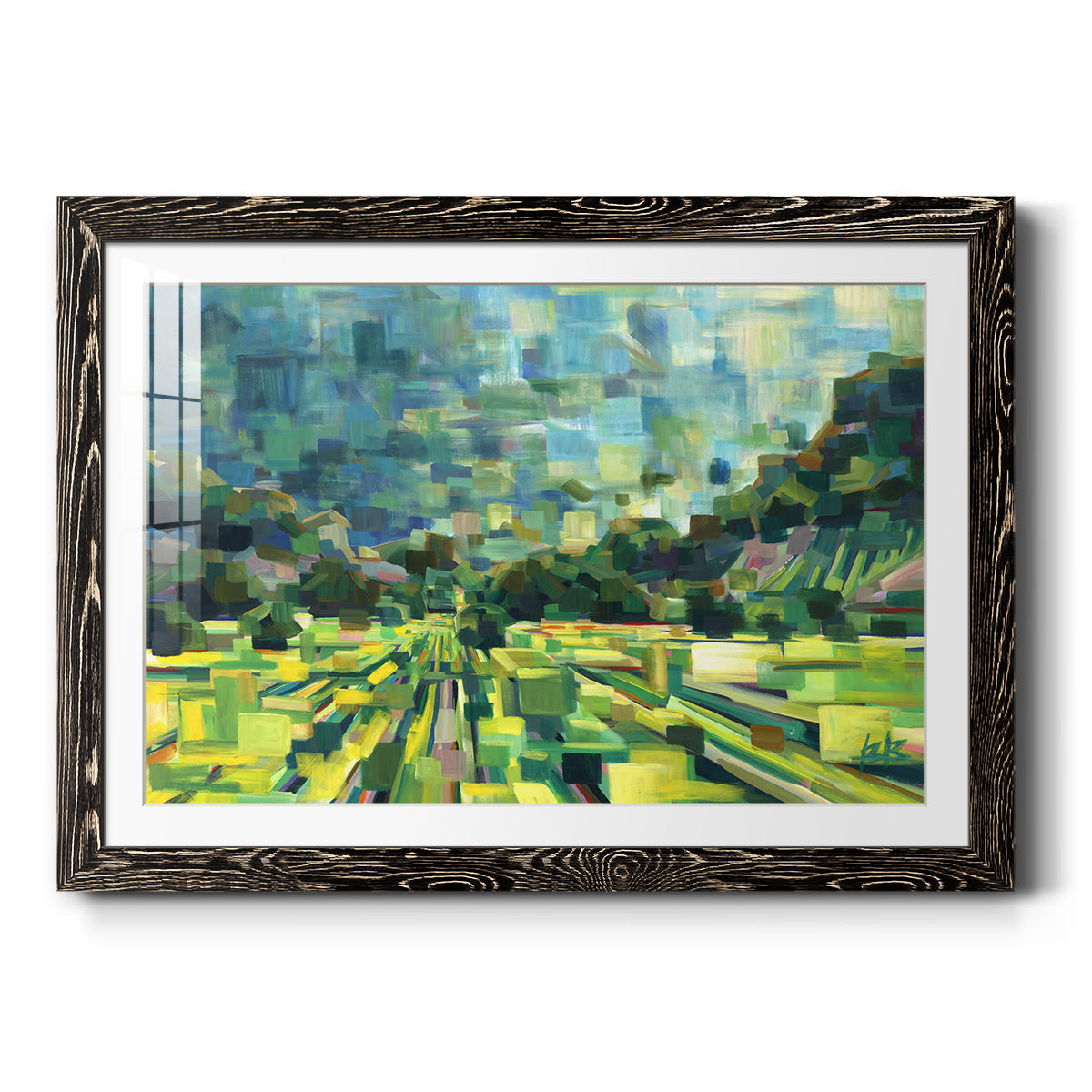Summer - Barnwood Framed Art Print