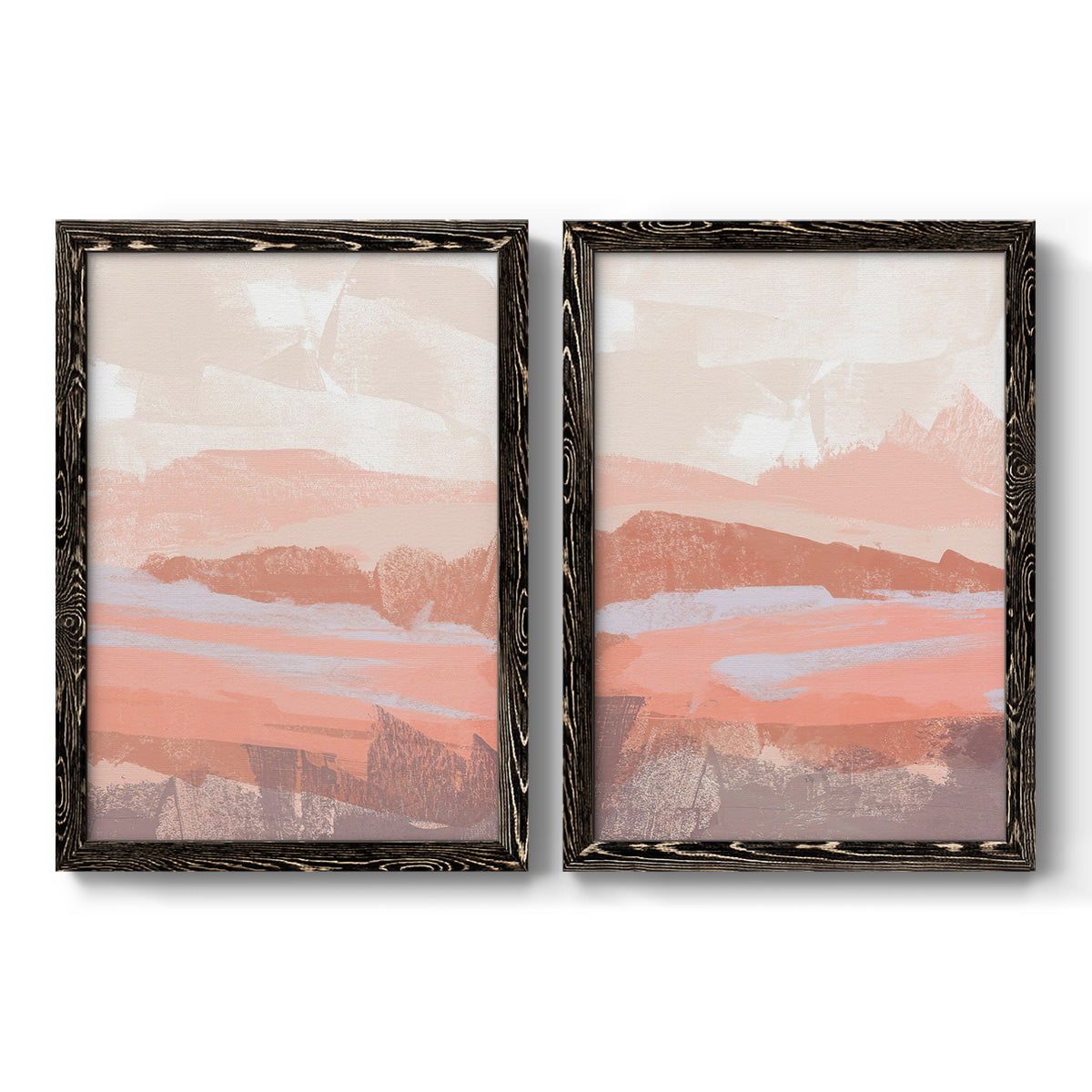 Dusty Desert I - Premium Framed Canvas 2 Piece Set - Ready to Hang