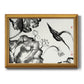 Lotus Study II Premium Framed Canvas- Ready to Hang