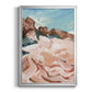 Impasto Plateau I - Modern Framed Canvas Print