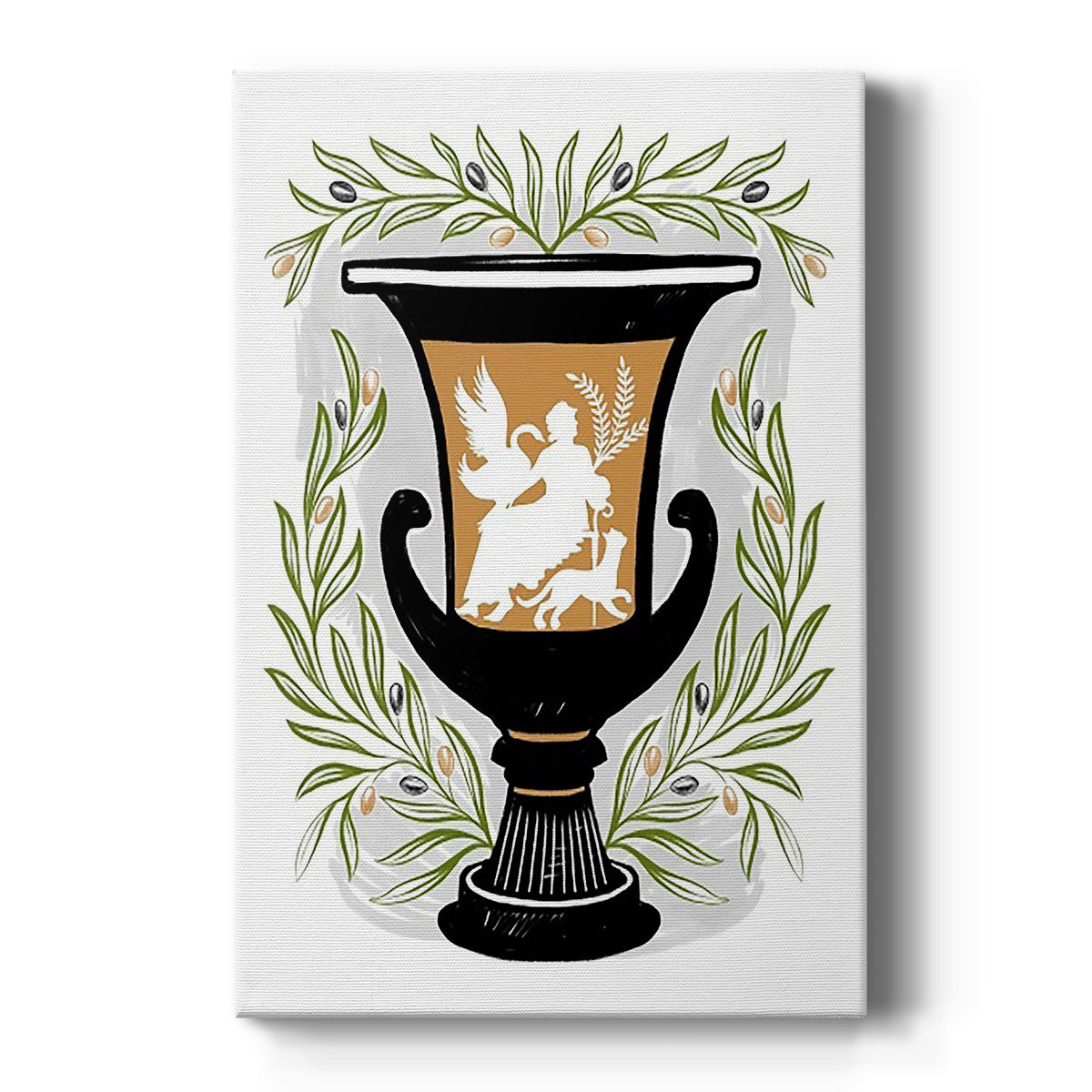 Greek Vases I Premium Gallery Wrapped Canvas - Ready to Hang