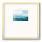 Azure Rising IV Premium Framed Print Double Matboard