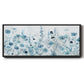 Endless Field of Blue - Floater Framed Canvas Print