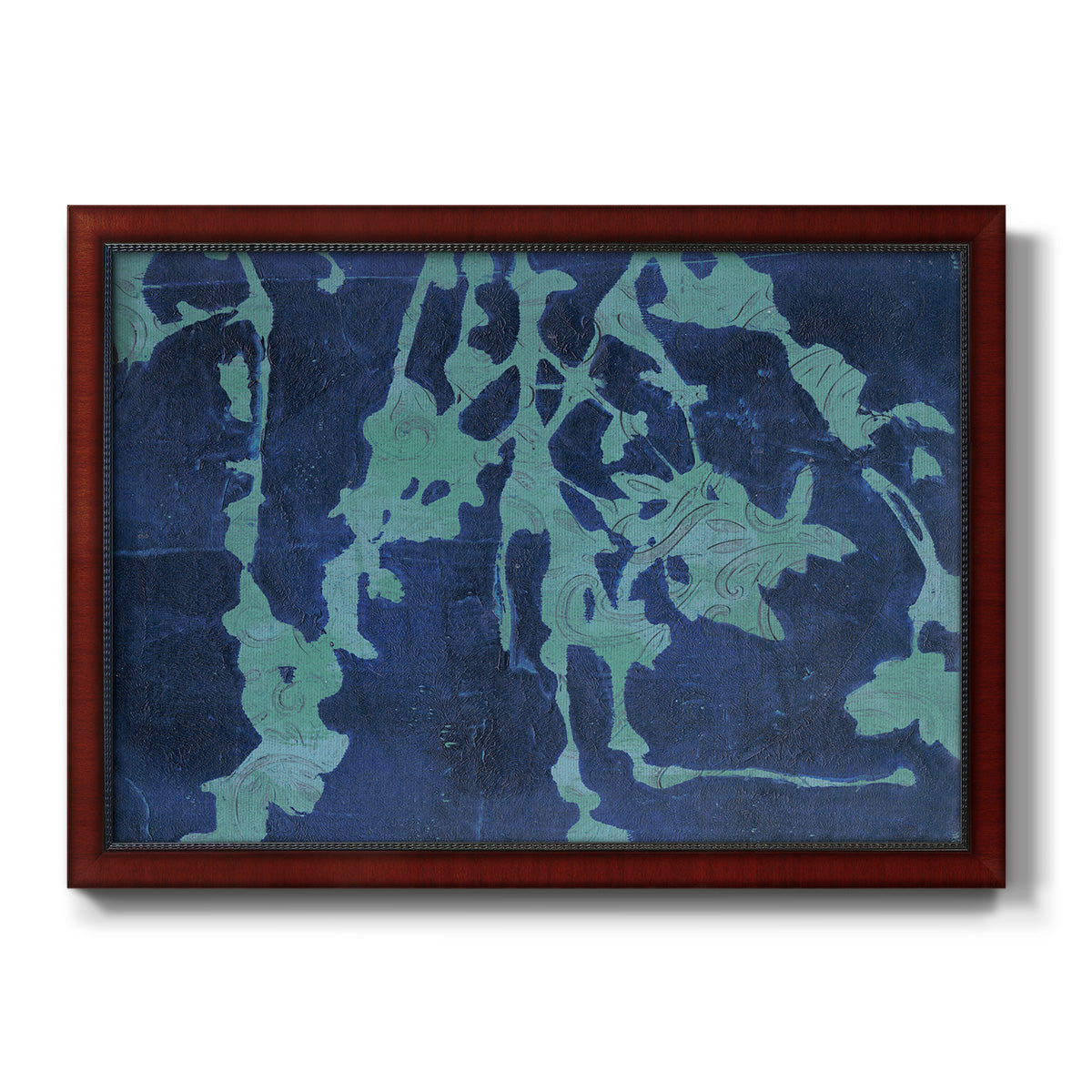 Brackish Flowers II Premium Framed Canvas- Ready to Hang