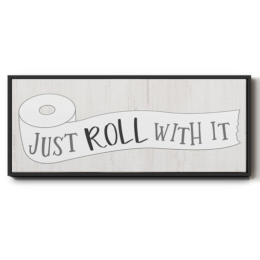Just Roll - Floater Framed Canvas Print