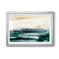 Sea Foam Flow II Premium Framed Print - Ready to Hang