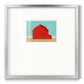 Big Red One I - Double Matboard Framed Print