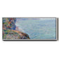 The Sea Seen from the Cliffs of Fecamp, 1881 - Floater Framed Canvas Print