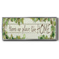No Place Like Home - Floater Framed Canvas Print