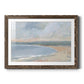 Coastal Study II - Barnwood Framed Art Print