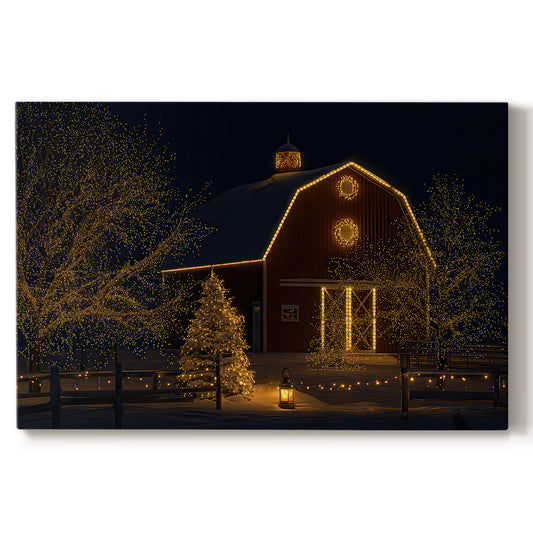 Amber Pines Carol - Canvas Art Print
