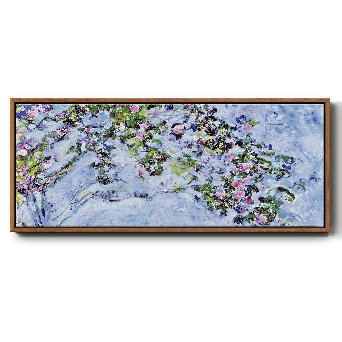 The Rose Bush, 1925 - Floater Framed Canvas Print