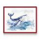 Beautiful Breach - Restickable Framed Art Print