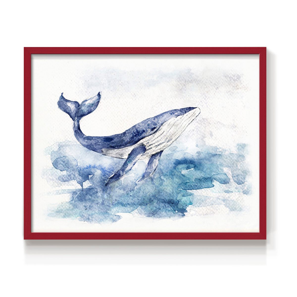 Beautiful Breach - Restickable Framed Art Print